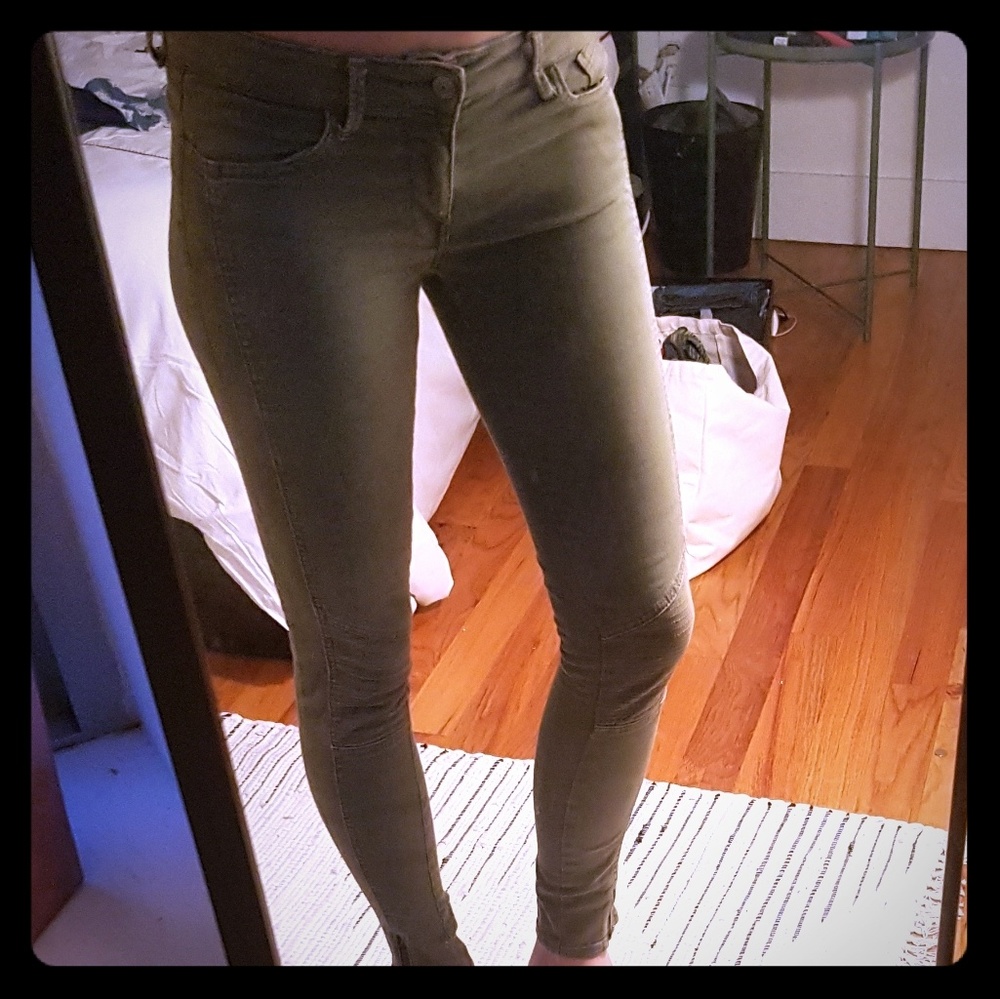 Kaki jeans